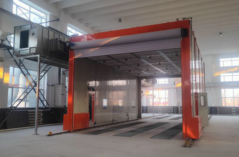 整體移動(dòng)噴漆房