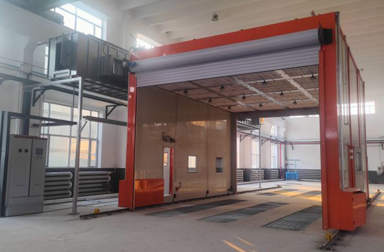 整體移動噴漆房