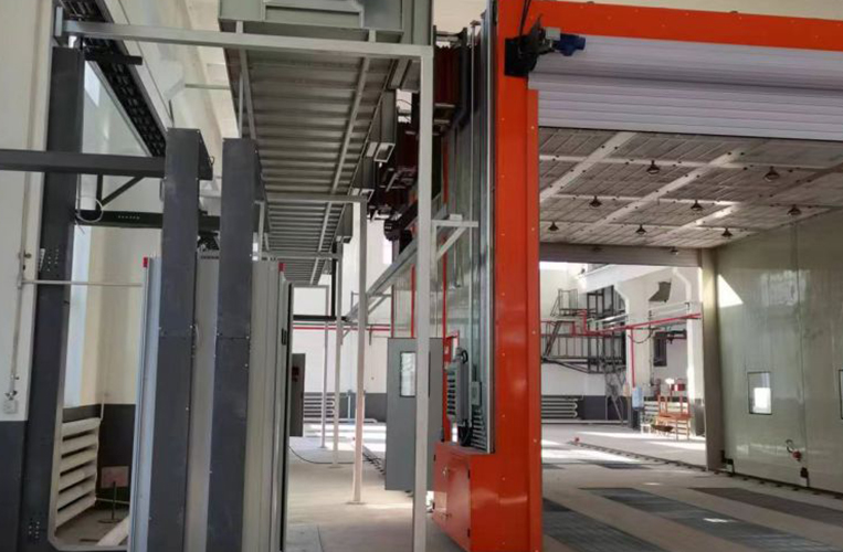 整體移動噴漆房