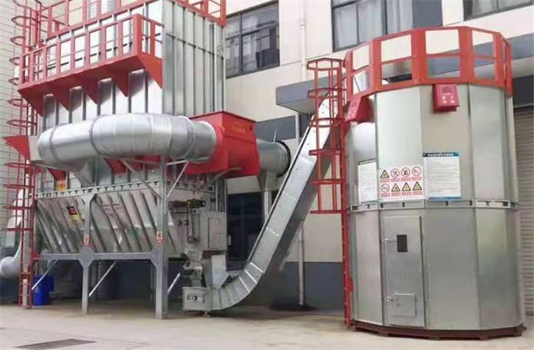 刮板式中央除塵器