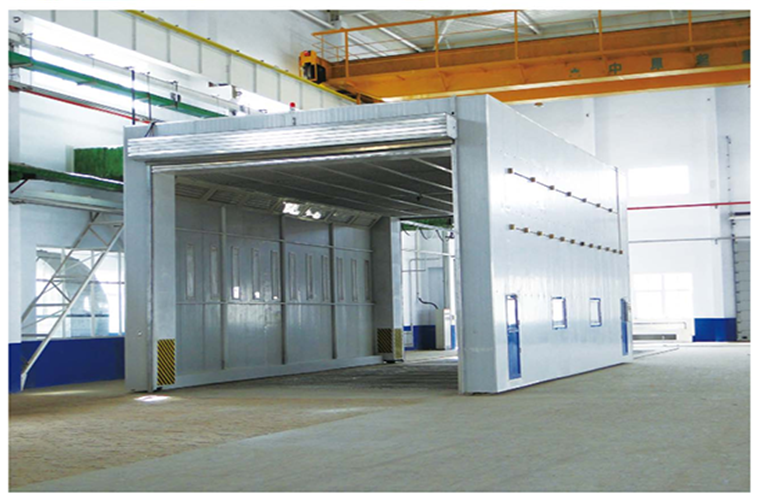 整體移動噴漆房