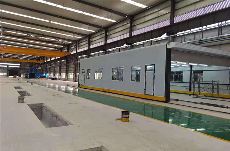 整體移動噴漆房